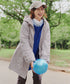 【安田美沙子さん着用】ウォーマル中綿フーデッドコート